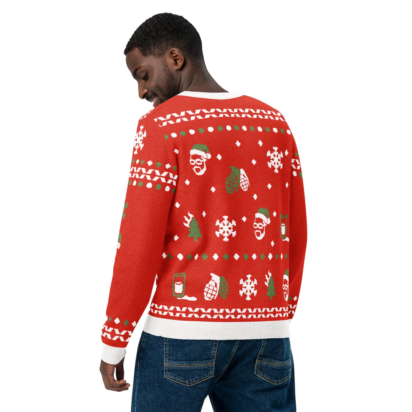 I Hate It Here Christmas Sweater - Red